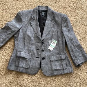 NWT linen blazer 8P Style and Co.